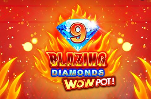 Logo Blazing Diamonds Wowpot