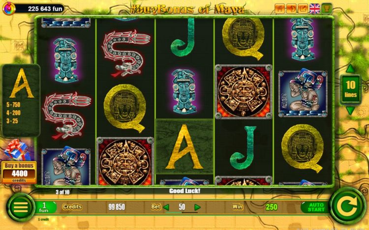 Free spins van BuyBonus of Maya - Bonus