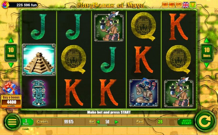BuyBonus of Maya Slot - Gameplay