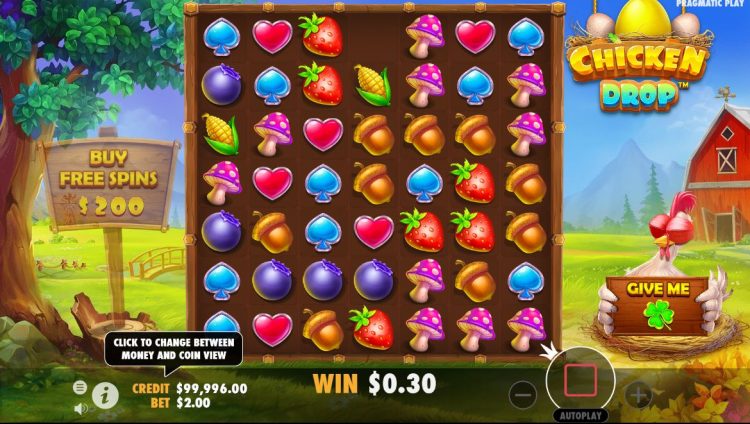 Chicken Drop Slot - Gameplay