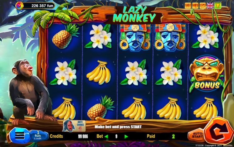 Lazy Monkey Slot