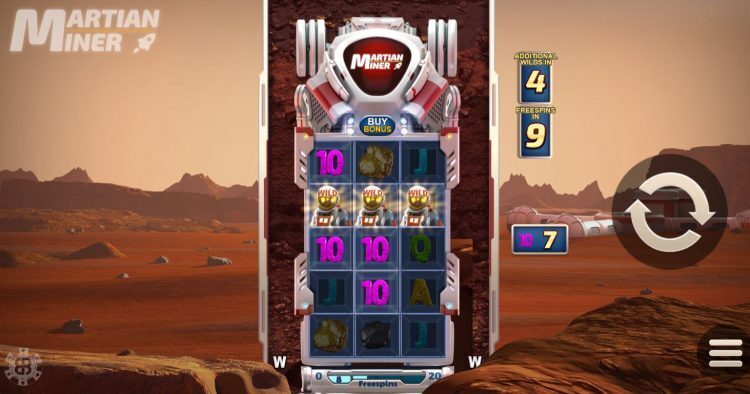 Martian Miner Slot