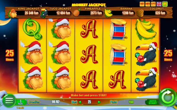 Monkey Jackpot Win