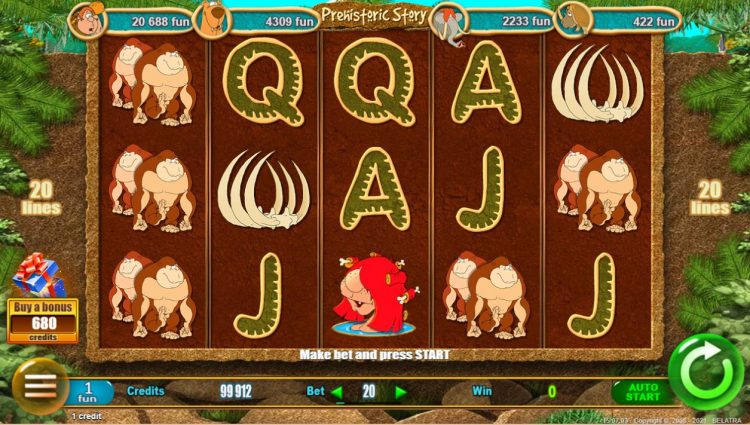 Slot Prehistoric Story