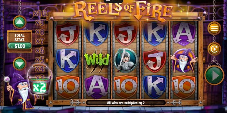 Online Slot Reels of Fire