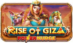 Slots - Logo Rise of Giza Powernudge