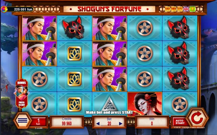 Slot Shogun's Fortune