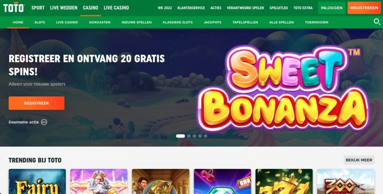 TOTO - Casino - Spelaanbod