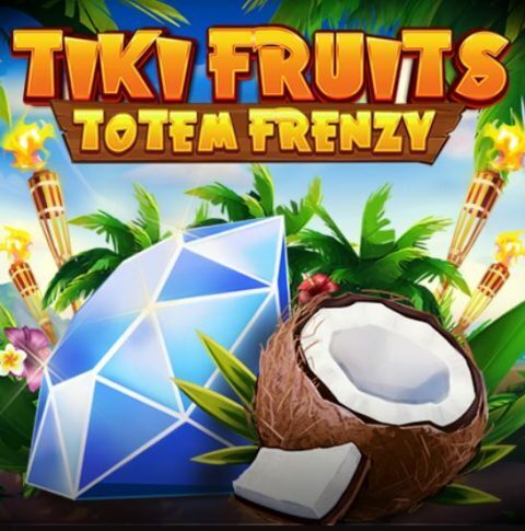 Tiki Fruits Totem Frenzy Logo