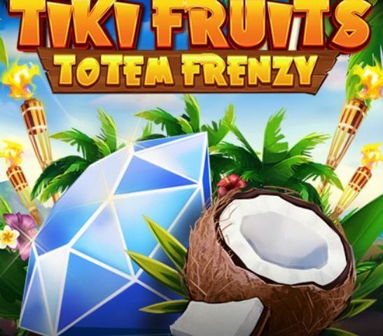 Tiki Fruits Totem Frenzy Logo