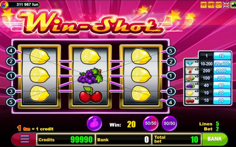 Win Shot Belatra Games