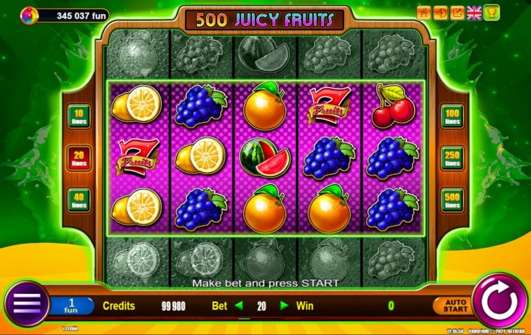 500 Juicy Fruits