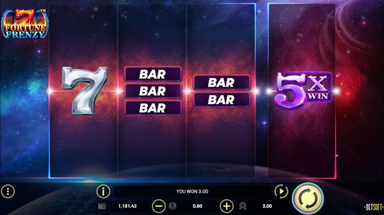 7 Fortune Frenzy Multiplier Bonus