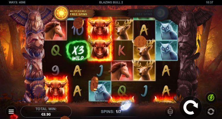 Free Spins bij Blazing Bull 2