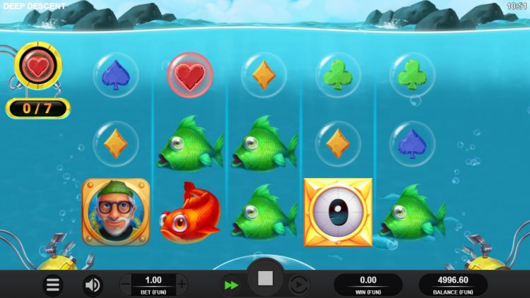 Deep Descent Sticky Wild Bonus