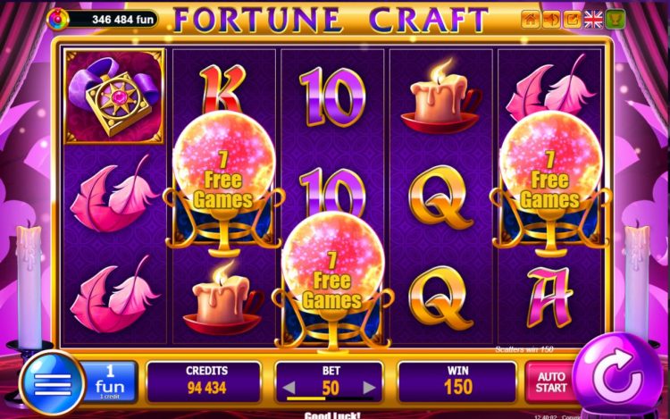 Free spins van Fortune Craft