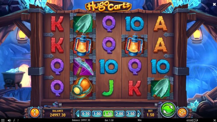Gokkast Hugo Carts