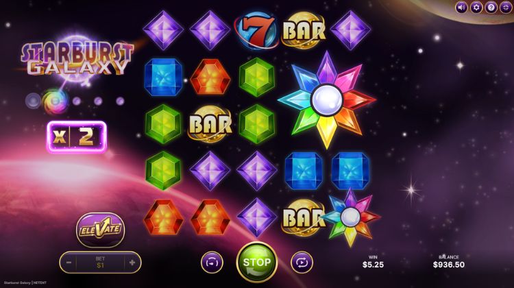 Starburst Galaxy Mega Star