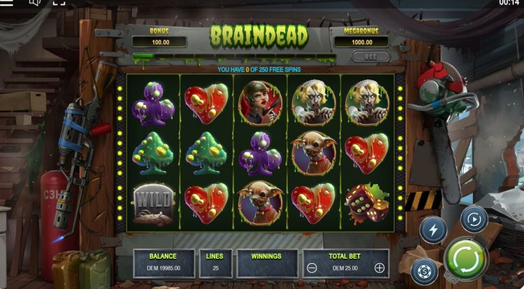 Braindead Gokkast