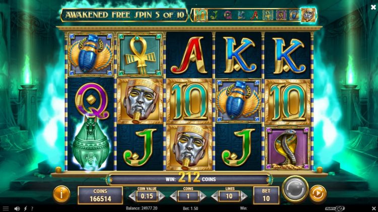Awakened Free Spins Ghost of Dead - Bonus