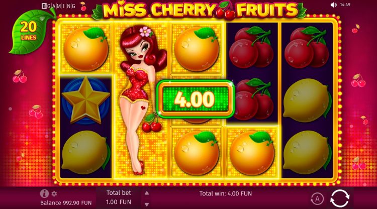 Expanding Wild Miss Cherry Fruits