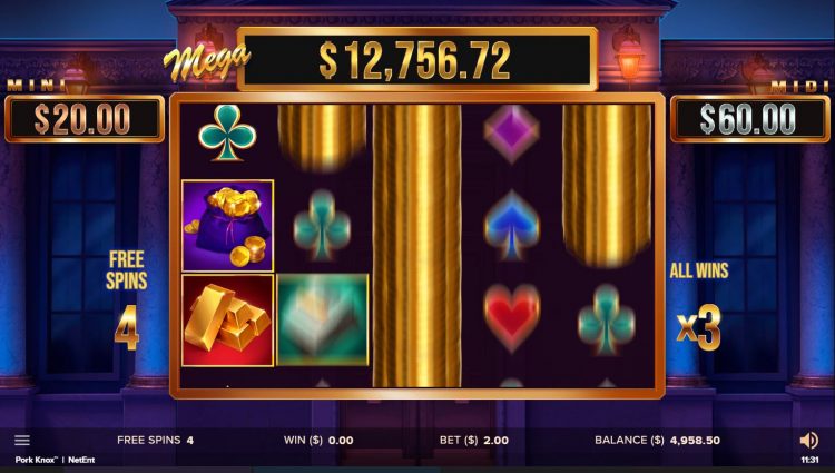 Pork Knox Free Spins