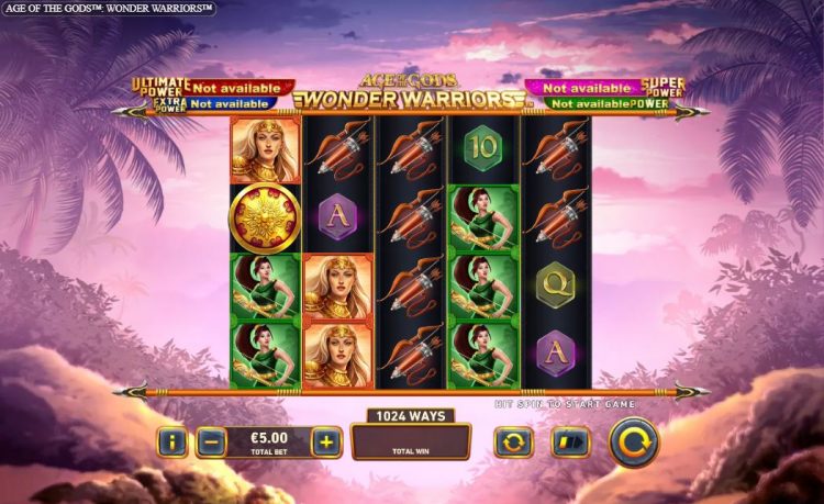 Age of the Gods Wonder Warriors Gokkast