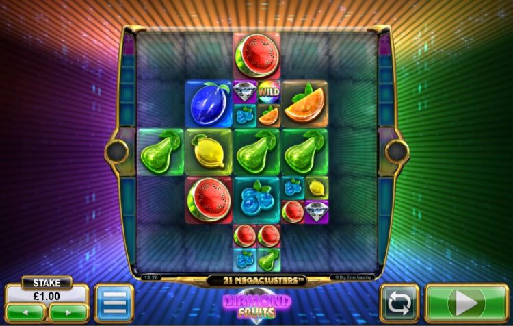 Diamond Fruits Megaclusters Gokkast