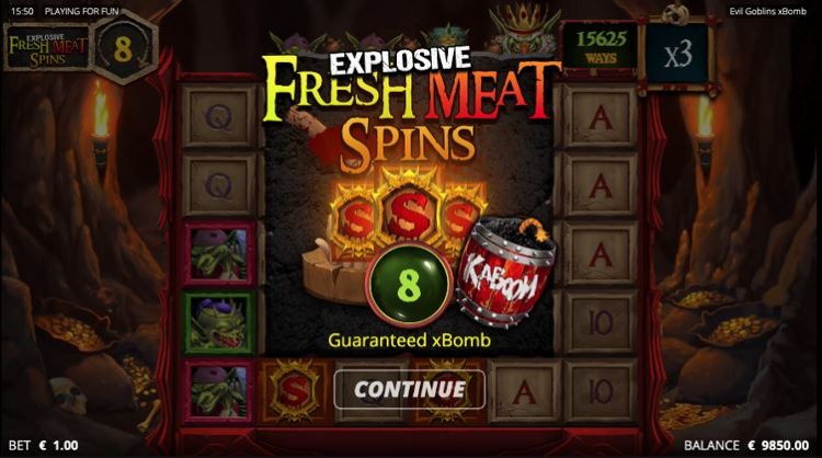 Free Spins Evil Goblins XBomb