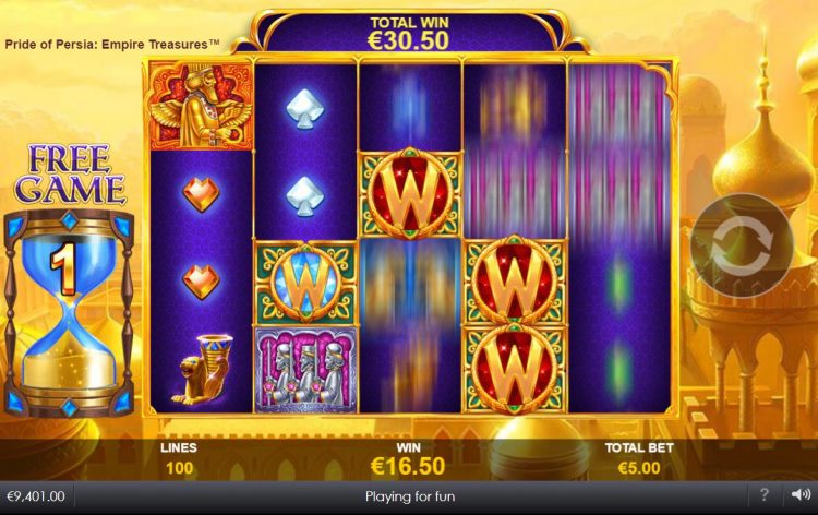 Pride of Persia Empire Treasures Free Games
