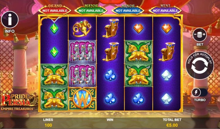 Pride of Persia Empire Treasures Gokkast