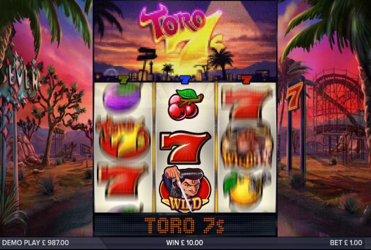 Toro 7s Nudging Respin Bonus