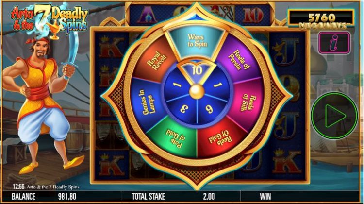 Bonus Arto and the 7 Deadly Spins