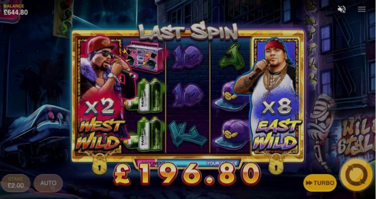 Free Spins van Hustling