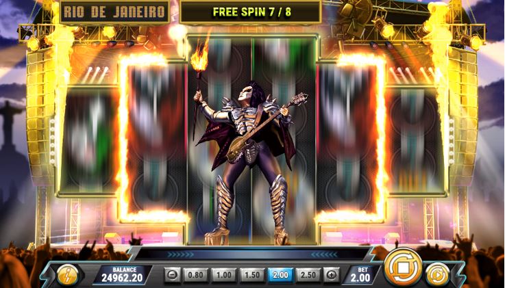 Kiss Reels of Rock Free Spins