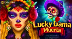 Slots - Logo Lucky Dama Muerta