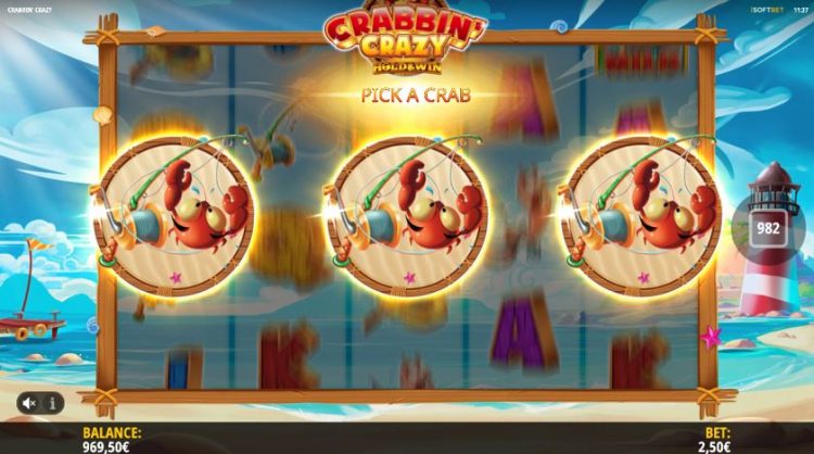 Crabbin' Crazy Bonus Spel