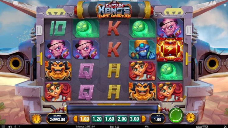Captain Xeno's Earth Adventure Gokkast Review