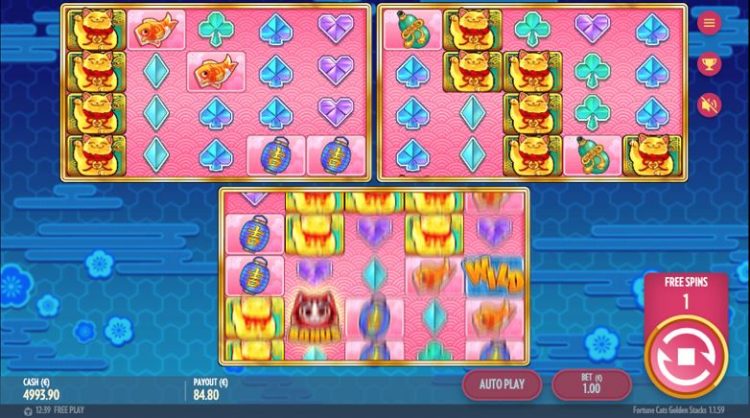 Free Spins van Fortune Cats Golden Stacks