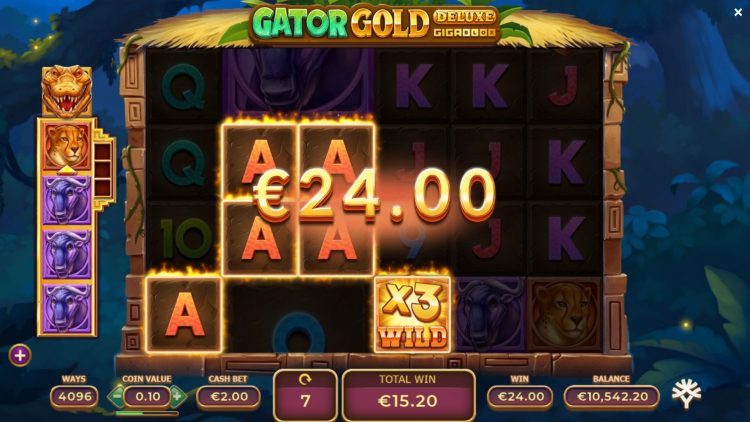Gator Gold Deluxe Free Spins