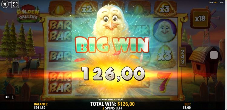 Golden Gallina Free Spins