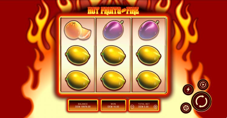 Hot Fruits on Fire Gokkast Review