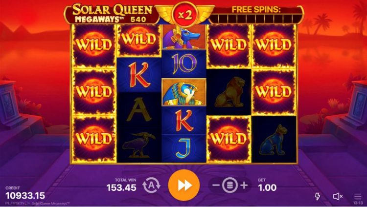 Solar Queen Megaways Free Spins