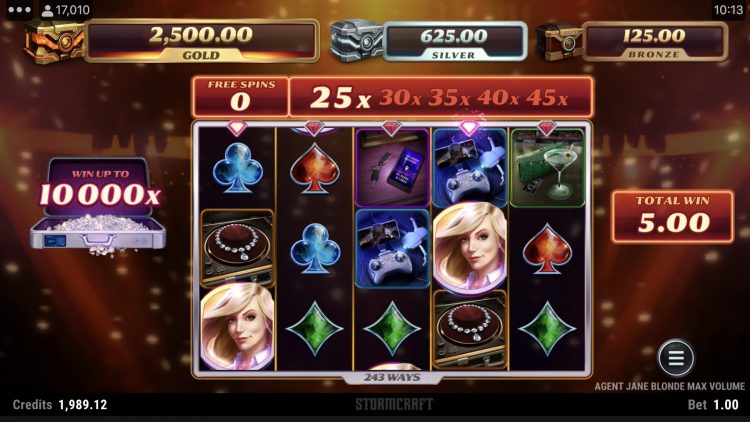 Agent Jane Blonde Max Volume