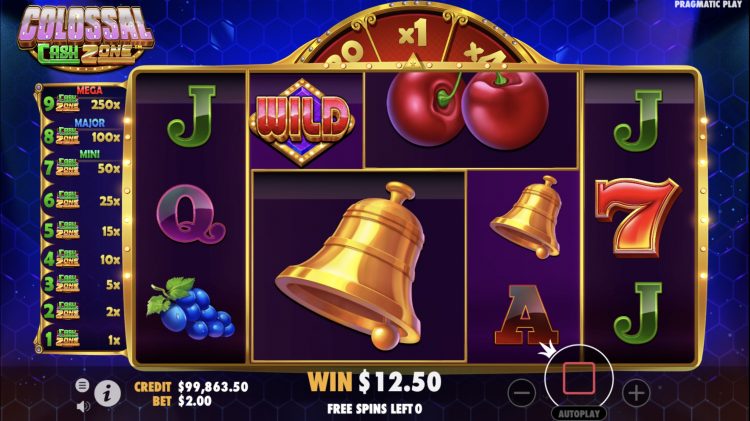Colossal Cash Zone Bonus