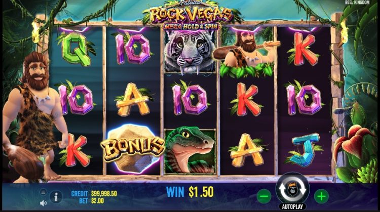 Rock Vegas Mega Hold & Spin