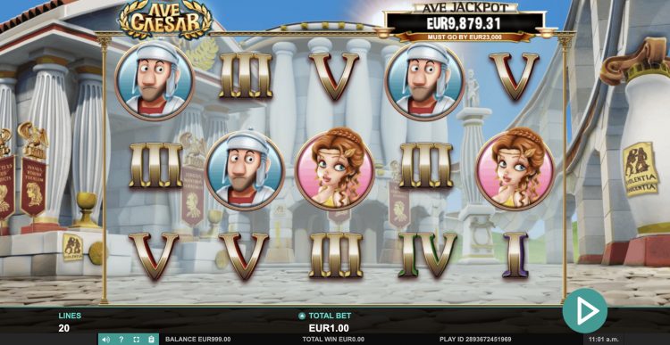 Leander Games Casino - Ave Caesar