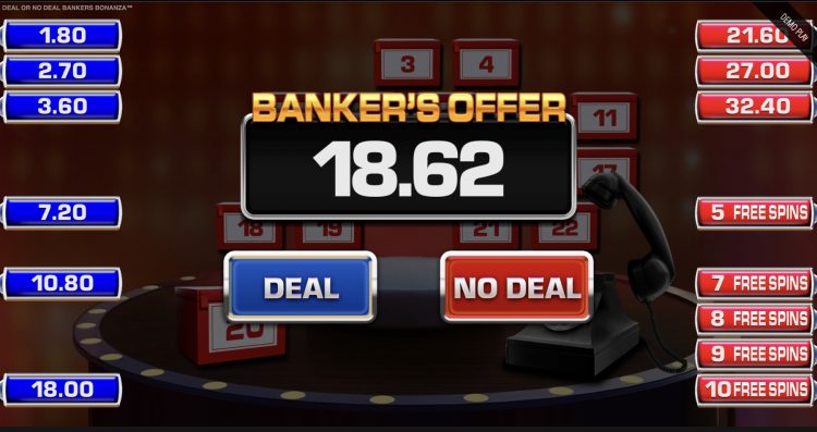 Bankers Bonanza Bonus