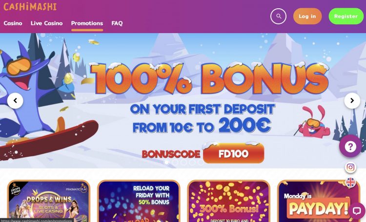 CashiMashi Bonus