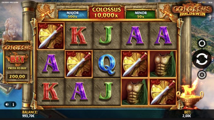 Colossus Hold & Win